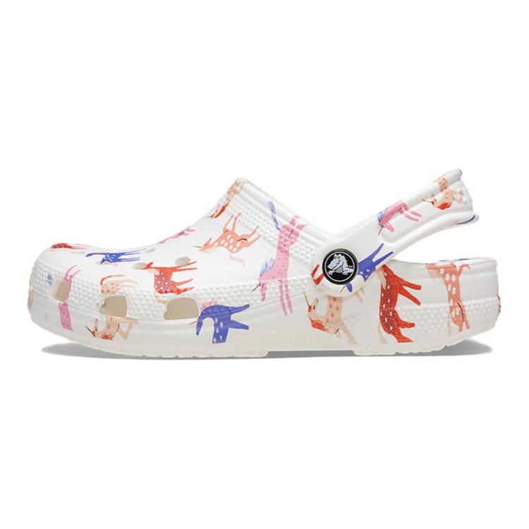(Youth) Crocs Classic Character Print Clog K 'White Red Blue' 209695-9CD
