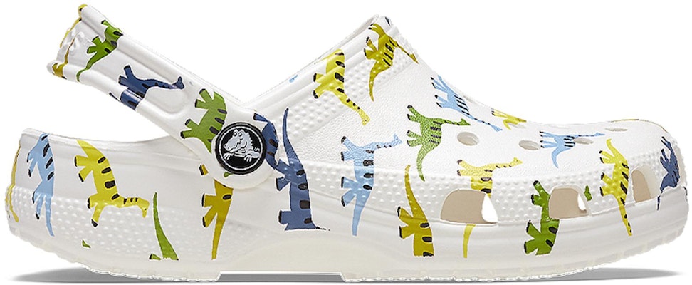 (JR) Crocs Classic Karakter Cetak Sandal 'Putih' 209697-9DH Order (JR) Crocs Classic Karakter Cetak Sandal 'Putih' 209697-9DH