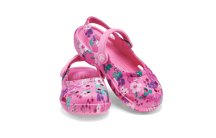 Shop (JR) Crocs 经典魅力玛丽珍凉鞋 '粉紫色' 206364-669