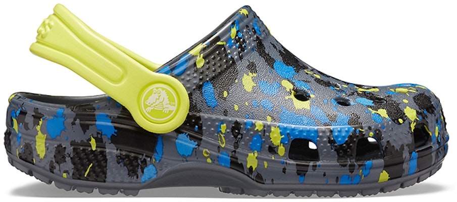 (Youth) Crocs Classic Classic Printed Clogs 'Charcoal Citrus Croslite' 205813-00T Order (Youth) Crocs Classic Classic Printed Clogs 'Charcoal Citrus Croslite' 205813-00T