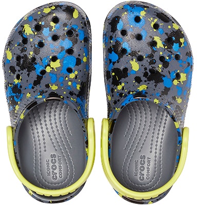(Youth) Crocs Classic Classic Printed Clogs 'Charcoal Citrus Croslite' 205813-00T Purchase (Youth) Crocs Classic Classic Printed Clogs 'Charcoal Citrus Croslite' 205813-00T