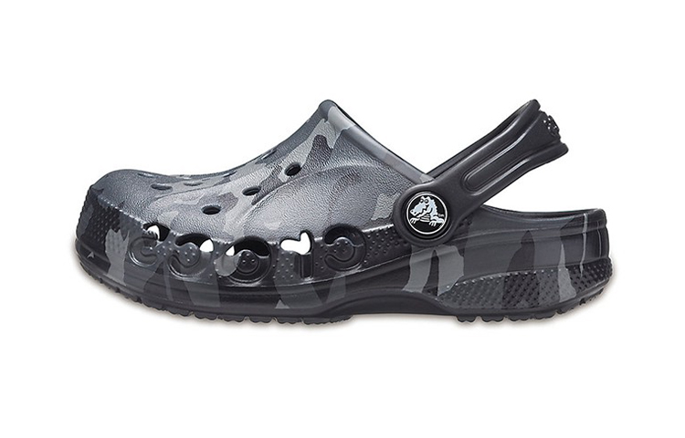 (Youth) Crocs Classic Clog 'Black Camo'