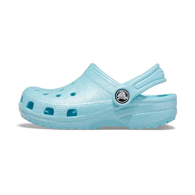 (Youth) Crocs Classic Clog 'Ice Blue Sparkle'