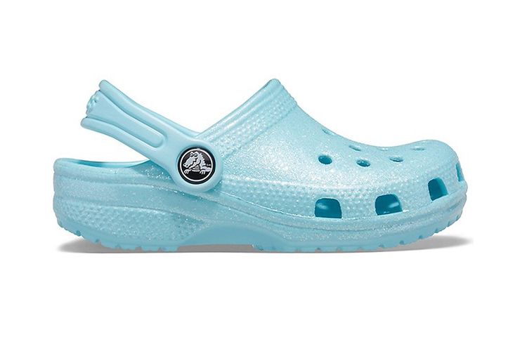 (Youth) Crocs Classic Clog 'Ice Blue Sparkle' 圖 2