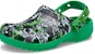 (JR) Crocs Classic Clog 'Minecraft Hitam Hijau' 208320-90H