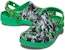 (JR) Crocs Classic Clog 'Minecraft Hitam Hijau' 208320-90H