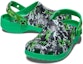 Shop (JR) Crocs Classic Clog 'Minecraft Hitam Hijau' 208320-90H