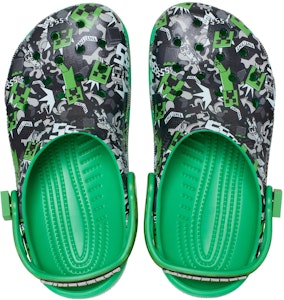 Crocs卡駱馳 Classic clog Minecraft 防滑耐磨 運動涼鞋 兒童 綠黑 Purchase Crocs卡駱馳 Classic clog Minecraft 防滑耐磨 運動涼鞋 兒童 綠黑