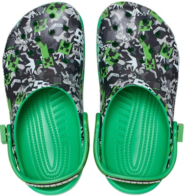 (Youth) Crocs Classic Clog 'Minecraft Black Green' 208320-90H Purchase (Youth) Crocs Classic Clog 'Minecraft Black Green' 208320-90H
