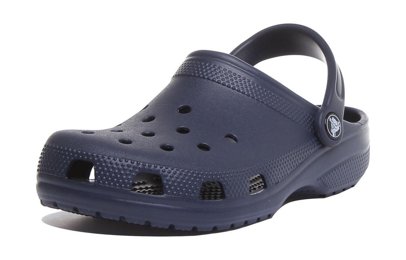 Shop (JR) Zuecos Crocs Clásicos 'Navy' 206991-410