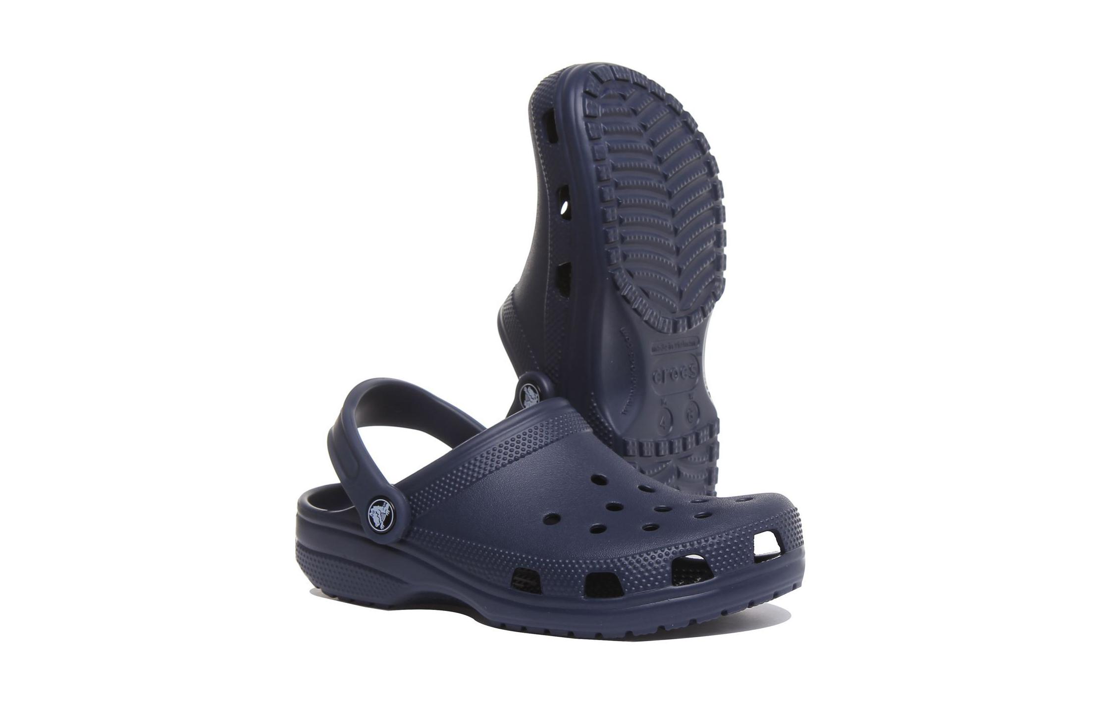 Sizing (JR) Zuecos Crocs Clásicos 'Navy' 206991-410