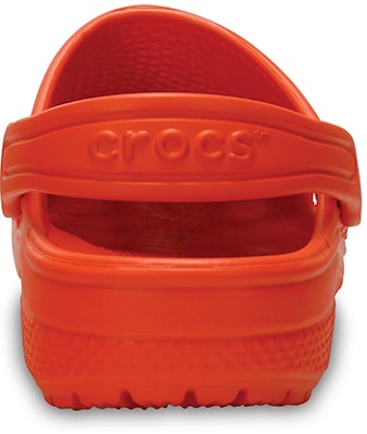 大童 Crocs 卡樂齊 Classic 戶外沙灘 洞洞運動涼鞋 橘紅 Details for 大童 Crocs 卡樂齊 Classic 戶外沙灘 洞洞運動涼鞋 橘紅