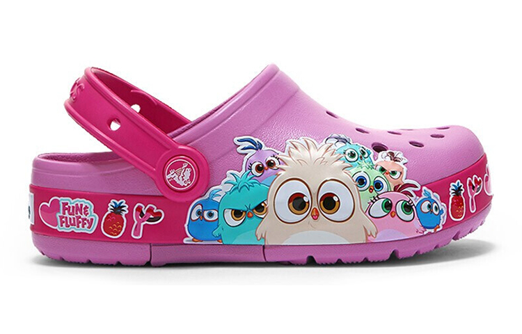 Order 大童 Crocs 卡羅馳 小克骆格 輕便舒適 洞洞運動涼鞋 紫羅蘭色