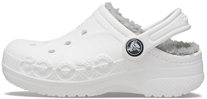 (JR) Crocs经典保暖轻便白灰拖鞋'白光灰' 205977-11H Buy (JR) Crocs经典保暖轻便白灰拖鞋'白光灰' 205977-11H