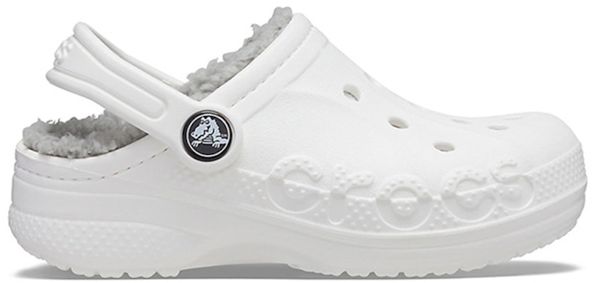 (JR) Crocs经典保暖轻便白灰拖鞋'白光灰' 205977-11H Order (JR) Crocs经典保暖轻便白灰拖鞋'白光灰' 205977-11H