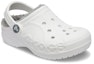 Shop (Youth) Crocs Classic Clog Stay Warm Lightweight White Gray Sandals 'White Light Gray' 205977-11H