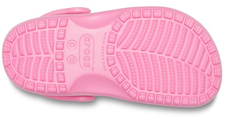 兒童 Crocs 經典小克駱格 戶外包頭平跟沙灘洞洞運動涼鞋 玫瑰粉 Sizing 兒童 Crocs 經典小克駱格 戶外包頭平跟沙灘洞洞運動涼鞋 玫瑰粉