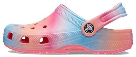 (Youth) Crocs Classic Color Dip Clogs 'Pink Blue Orange' 209041-6WA (Youth) Crocs Classic Color Dip Clogs 'Pink Blue Orange' 209041-6WA