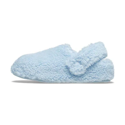 (Youth) Crocs Classic Cozzzy Slipper 'Blue Calcite'