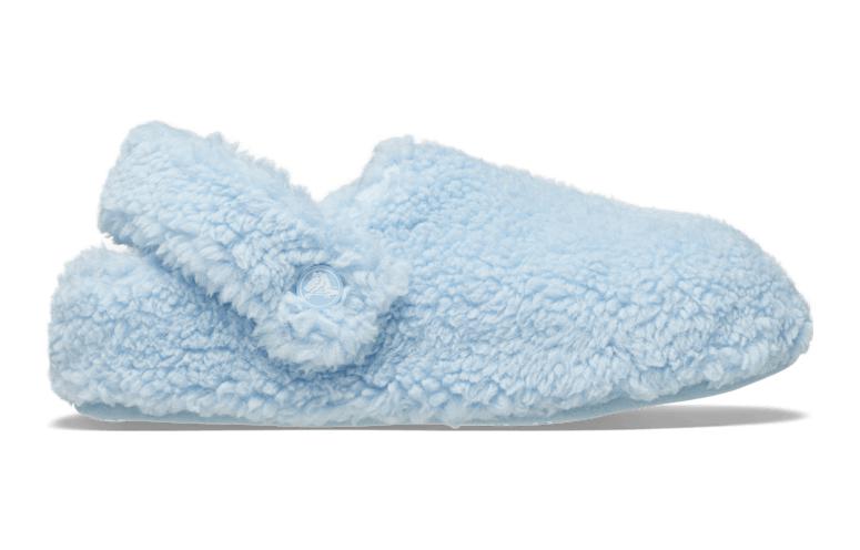 Order (JR) Crocs Classic Cozzzy Slipper 'Blue Calcite' Biru Calcite 209386-4NS