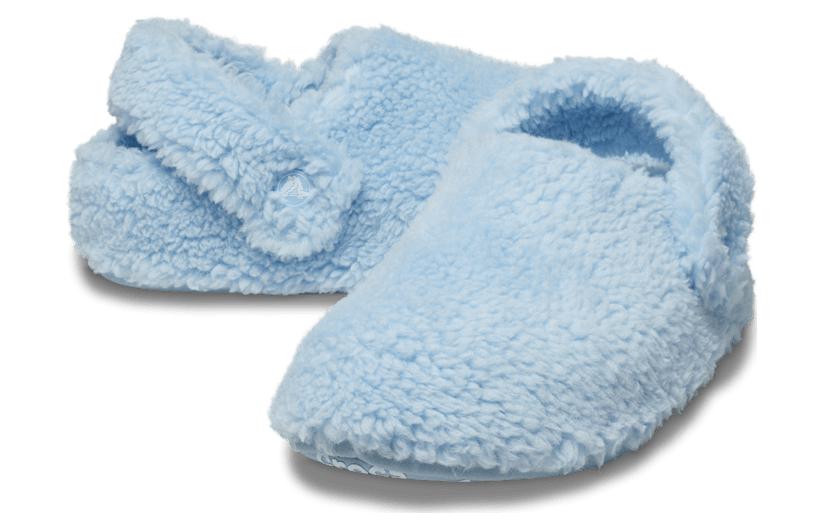 Shop (Youth) Crocs Classic Cozzzy Slipper 'Blue Calcite' 209386-4NS