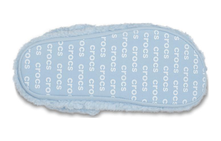 Sizing (JR) Crocs Classic Cozzzy Slipper 'Blue Calcite' Biru Calcite 209386-4NS