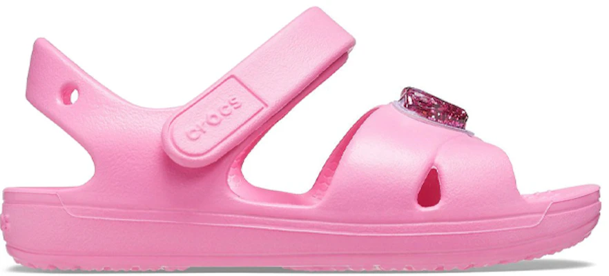 (Youth) Crocs Classic Cross-Strap Charm Sandals 'Pink' 206947-669 Order (Youth) Crocs Classic Cross-Strap Charm Sandals 'Pink' 206947-669