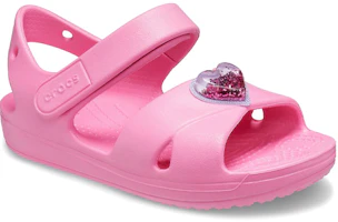 Lookbook (JR) Sandal Crocs Classic Cross-Strap Charm 'Pink' 206947-669