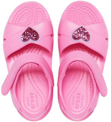 (JR) Crocs 经典交叉带魅力凉鞋 '粉色' 206947-669 Purchase (JR) Crocs 经典交叉带魅力凉鞋 '粉色' 206947-669