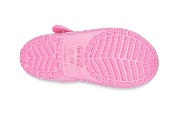 Sizing (Youth) Crocs Classic Cross-Strap Charm Sandals 'Pink' 206947-669