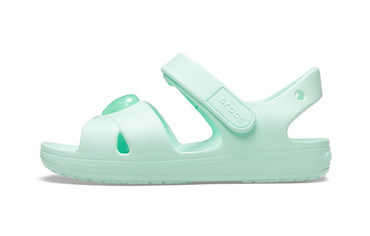 (Youth) Crocs Classic Cross-Strap Sandals 'Mint Green' 206245-3TI
