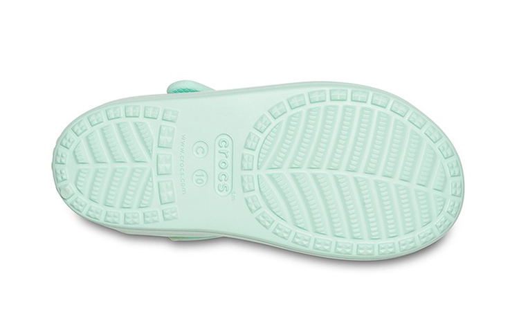 Details for (Youth) Crocs Classic Cross-Strap Sandals 'Mint Green' 206245-3TI