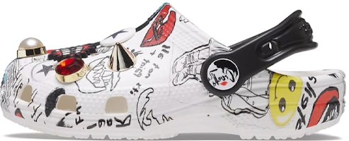 (Youth) Crocs Classic Cruella Clogs 'White Black' 207397-100 (Youth) Crocs Classic Cruella Clogs 'White Black' 207397-100