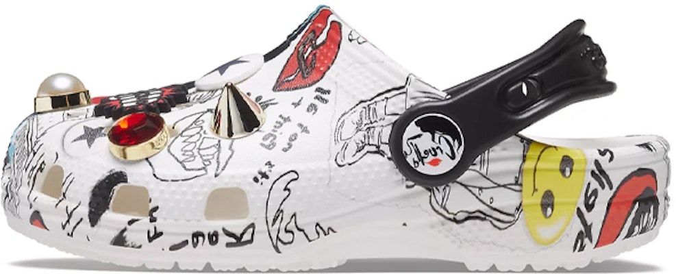 (JR) Crocs Classic Cruella Clogs 'Putih Hitam' 207397-100 Buy (JR) Crocs Classic Cruella Clogs 'Putih Hitam' 207397-100