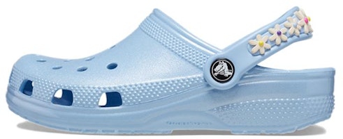 (Youth) Crocs Classic Daisy Chain Clogs 'Blue' 209064-4NS (Youth) Crocs Classic Daisy Chain Clogs 'Blue' 209064-4NS