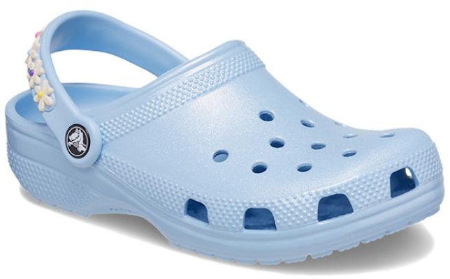 (Youth) Crocs Classic Daisy Chain Clogs 'Blue' 209064-4NS Lookbook (Youth) Crocs Classic Daisy Chain Clogs 'Blue' 209064-4NS