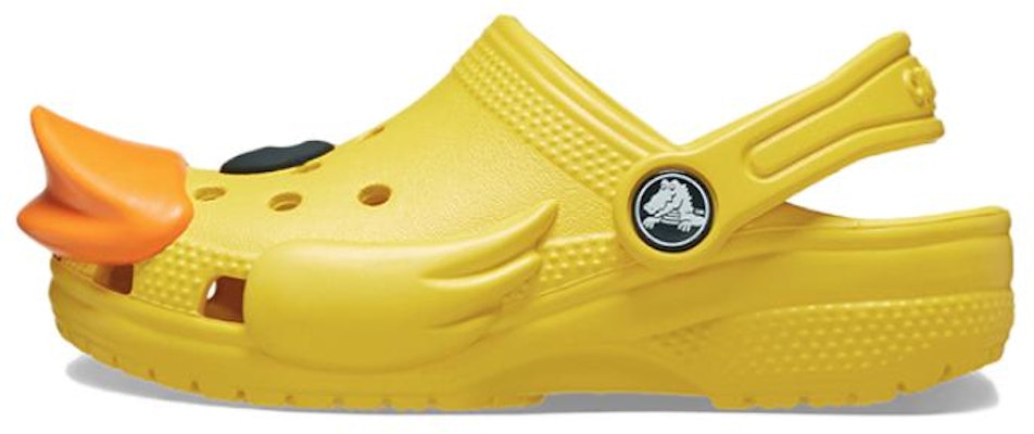 (Youth) Crocs Classic Duck Clags 'Yellow Orange' 210193-75Y Buy (Youth) Crocs Classic Duck Clags 'Yellow Orange' 210193-75Y