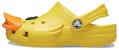 (JR) Crocs Classic Duck Clags 'Kuning Jingga' 210193-75Y