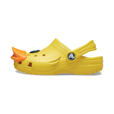 (Youth) Crocs Classic Duck Clags 'Yellow Orange'