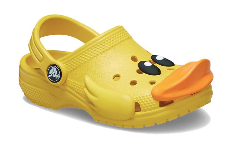 Lookbook (JR) Crocs Classic Duck Clags 'Amarillo Naranja' 210193-75Y