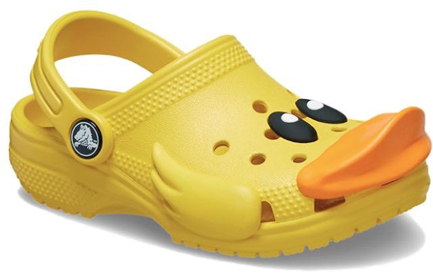 (Youth) Crocs Classic Duck Clags 'Yellow Orange' 210193-75Y Lookbook (Youth) Crocs Classic Duck Clags 'Yellow Orange' 210193-75Y
