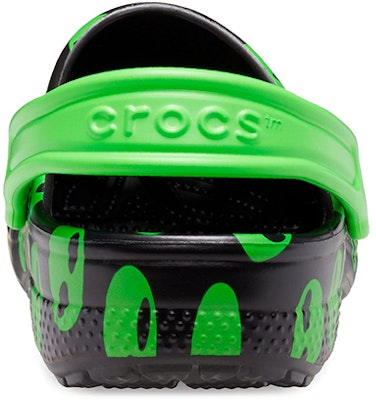 (JR) Kasut Crocs Classic Easy Icon 'Hitam Hijau' 207599-001 Details for (JR) Kasut Crocs Classic Easy Icon 'Hitam Hijau' 207599-001