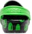 (JR) Kasut Crocs Classic Easy Icon 'Hitam Hijau' 207599-001