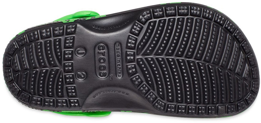 (JR) Kasut Crocs Classic Easy Icon 'Hitam Hijau' 207599-001 Sizing (JR) Kasut Crocs Classic Easy Icon 'Hitam Hijau' 207599-001