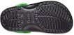 (JR) Kasut Crocs Classic Easy Icon 'Hitam Hijau' 207599-001