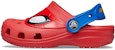 (JR) Crocs Classic Fun Lab I Am Spiderman Clogs 'Merah Biru' 207083-8C1