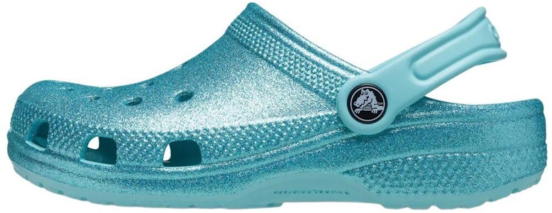 兒童 Crocs卡羅琪 Classic Glitter Clogs 圓頭套腳 兒童涼鞋 藍色 Buy 兒童 Crocs卡羅琪 Classic Glitter Clogs 圓頭套腳 兒童涼鞋 藍色