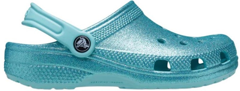 兒童 Crocs卡羅琪 Classic Glitter Clogs 圓頭套腳 兒童涼鞋 藍色 Order 兒童 Crocs卡羅琪 Classic Glitter Clogs 圓頭套腳 兒童涼鞋 藍色