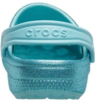 (JR) Crocs Classic Glitter Clog 'Biru Teal' 206993-4SS Shop (JR) Crocs Classic Glitter Clog 'Biru Teal' 206993-4SS