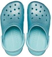 (JR) Crocs Classic Glitter Clog 'Biru Teal' 206993-4SS Purchase (JR) Crocs Classic Glitter Clog 'Biru Teal' 206993-4SS
